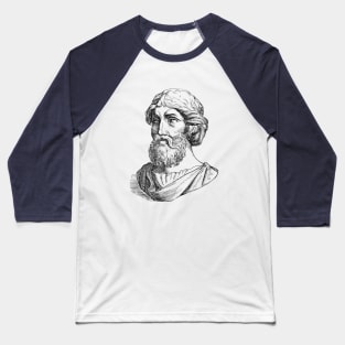 Male Model Pythagoras Baseball T-Shirt
